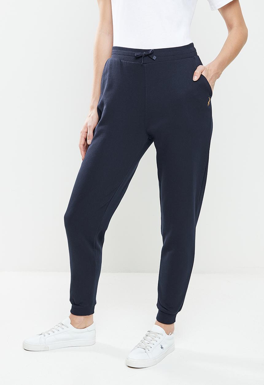 POLO - Woman's tracksuit pony pants - navy