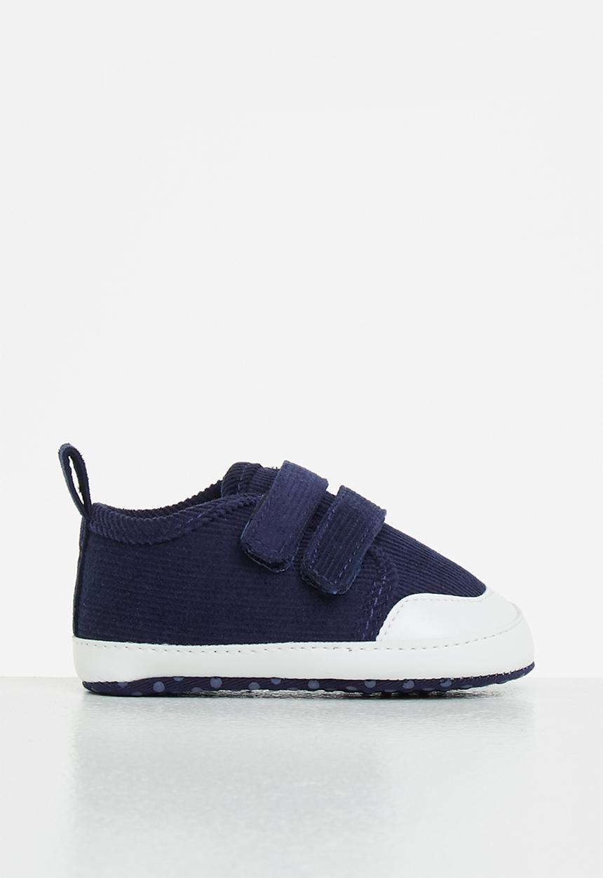 Pop Candy - Boys corduroy sneaker - navy