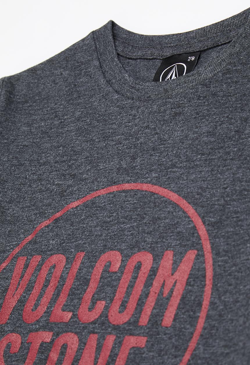 Volcom - Volcom word - charcoal melange