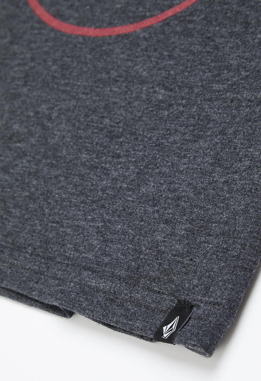 Volcom - Volcom word - charcoal melange