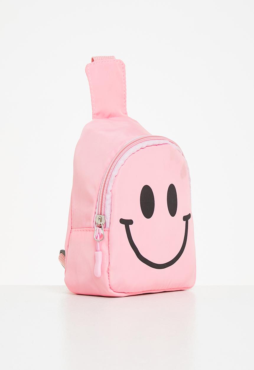 Rebel Republic - Smiley bag - pink