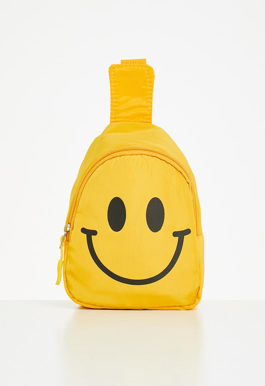 Rebel Republic - Smiley bag - yellow
