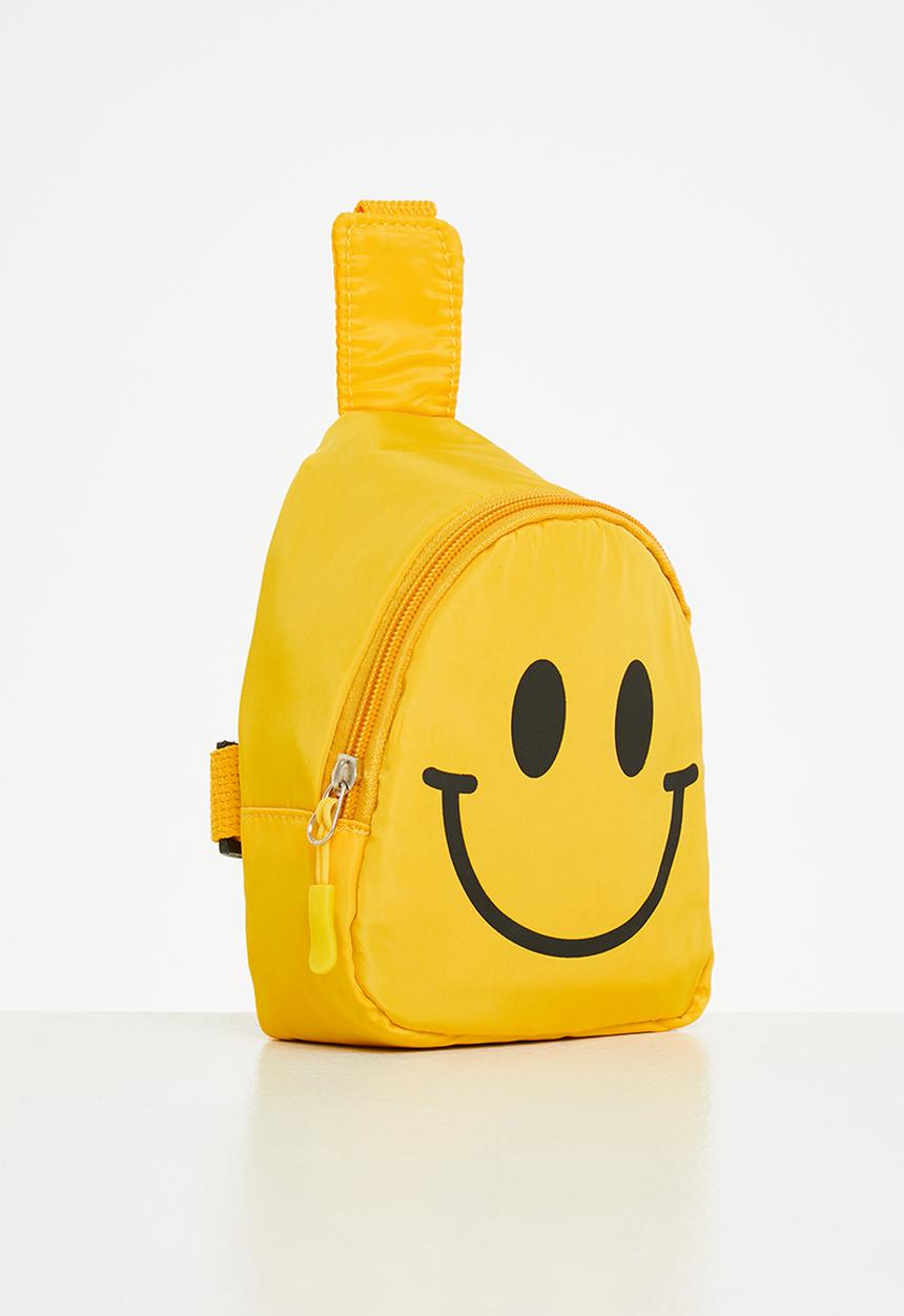 Rebel Republic - Smiley bag - yellow