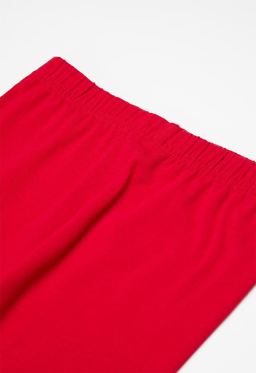 POLO - Girls classic legging - red