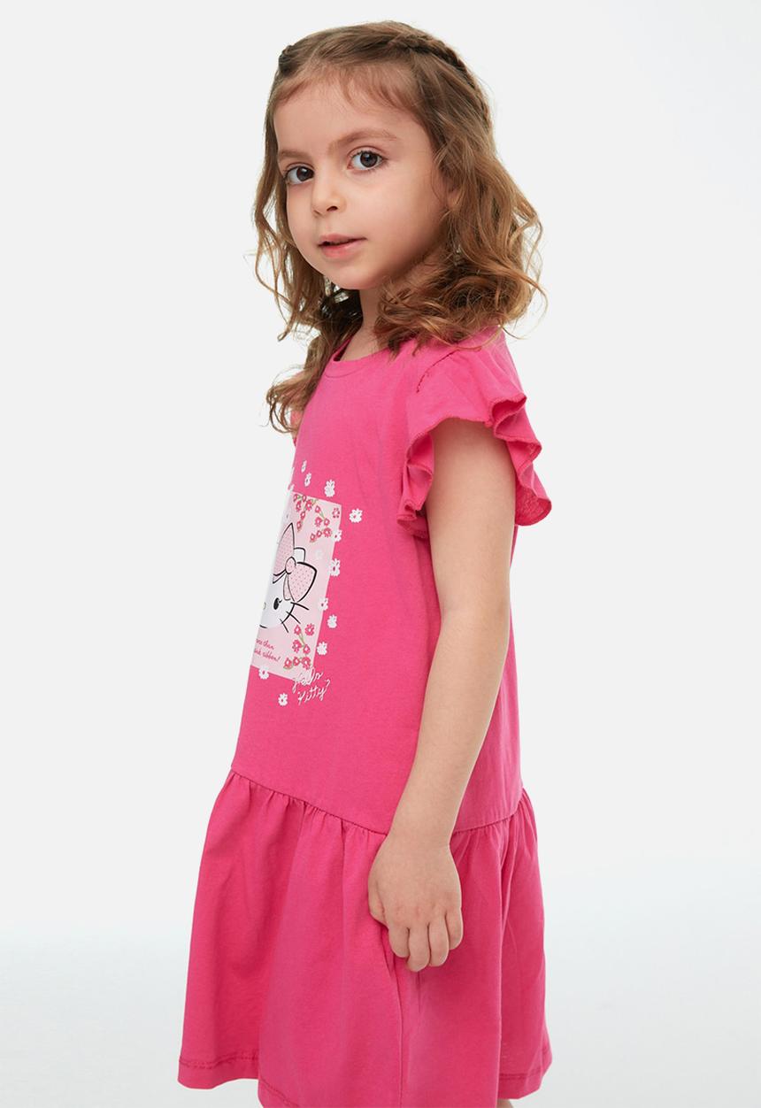 Trendyol - Hello kitty dress - fuschia