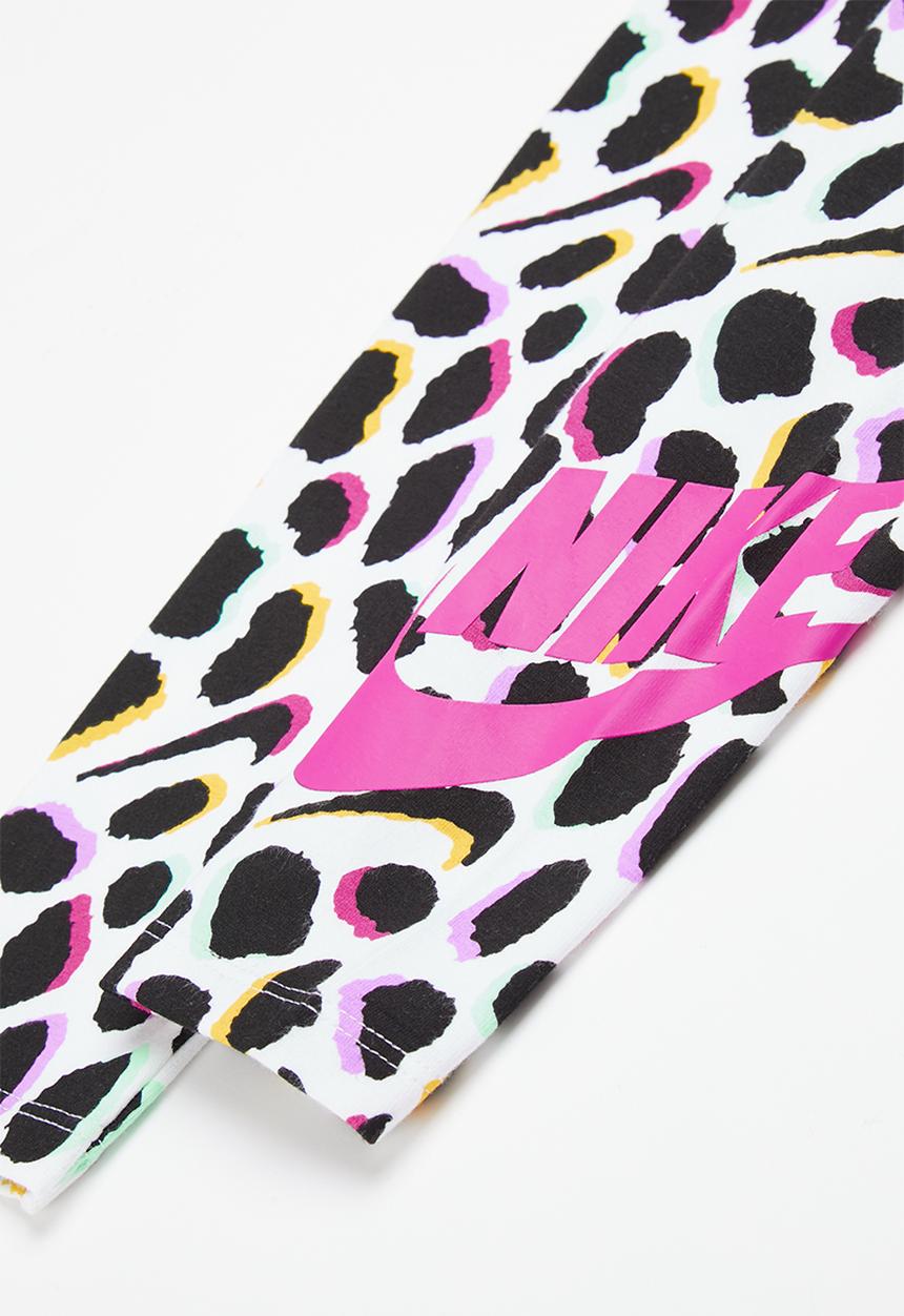Nike - Nike wildflower shirred legging - white