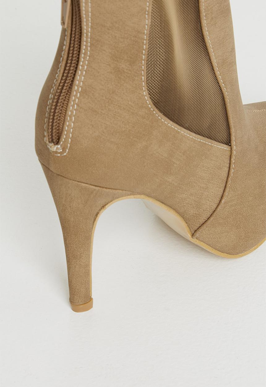Seduction - Pointed ankle boot - taupe