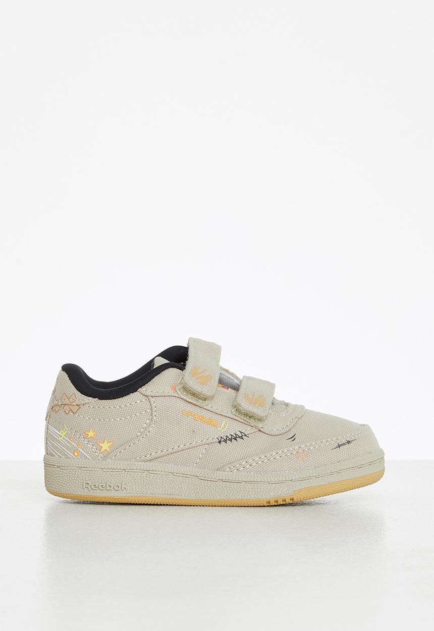 Reebok - Club c 85 2v - pebble/core black/bright ochre
