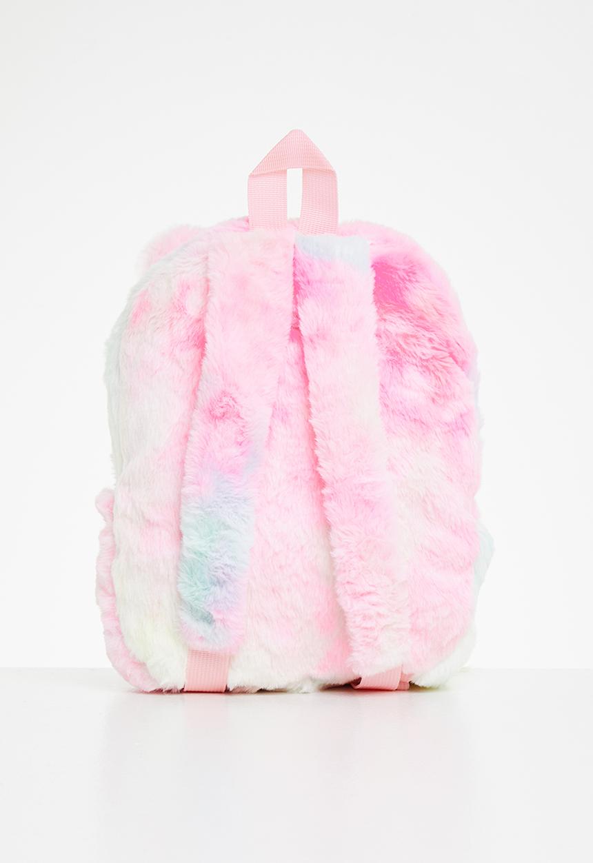 Pop Candy - Unicorn faux fur backpack - multi