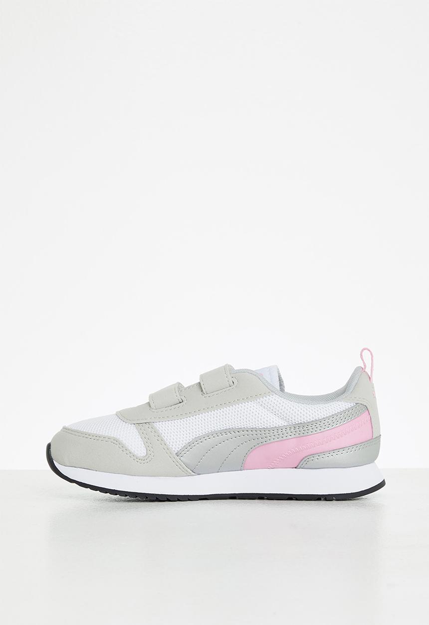 PUMA - Puma r78 v ps - white/silver/parfait pink