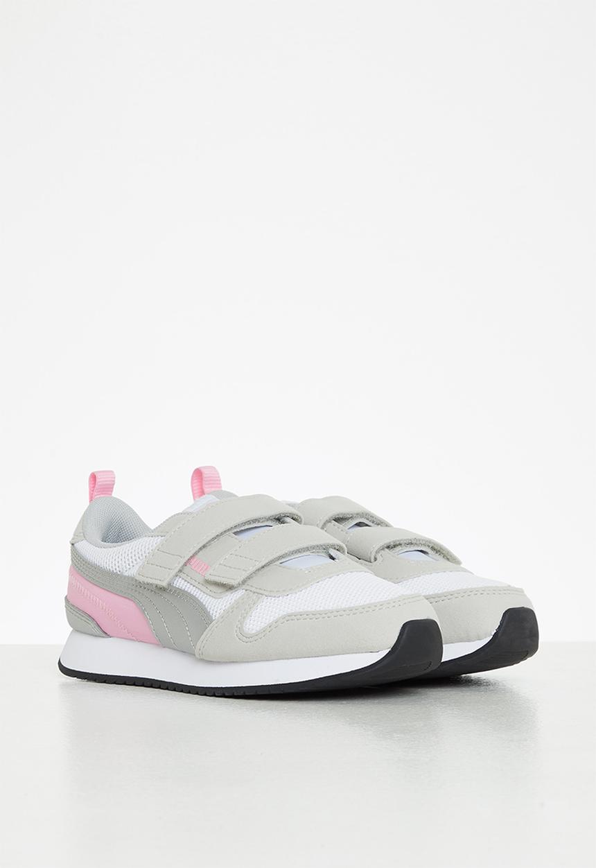 PUMA - Puma r78 v ps - white/silver/parfait pink