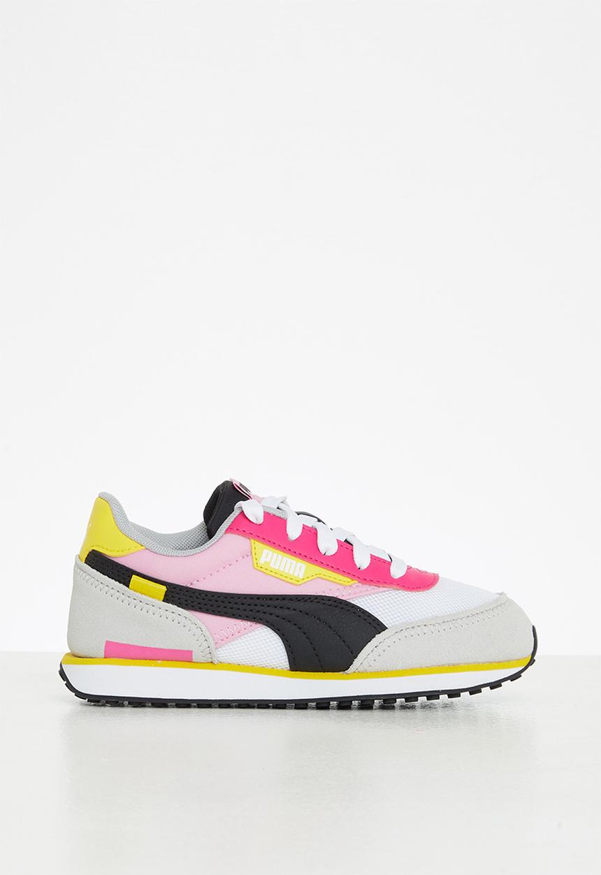 PUMA - Future rider splash ps -  white/prism pink