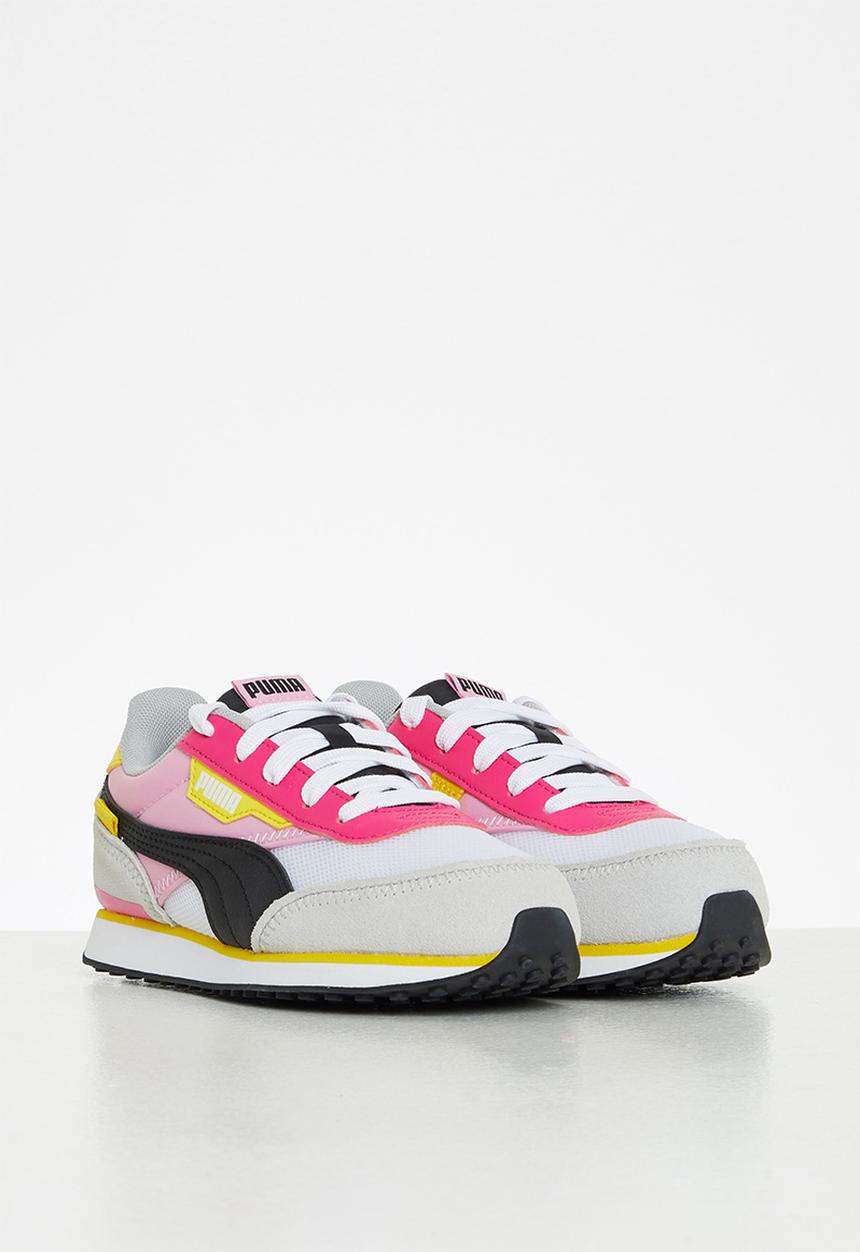 PUMA - Future rider splash ps -  white/prism pink
