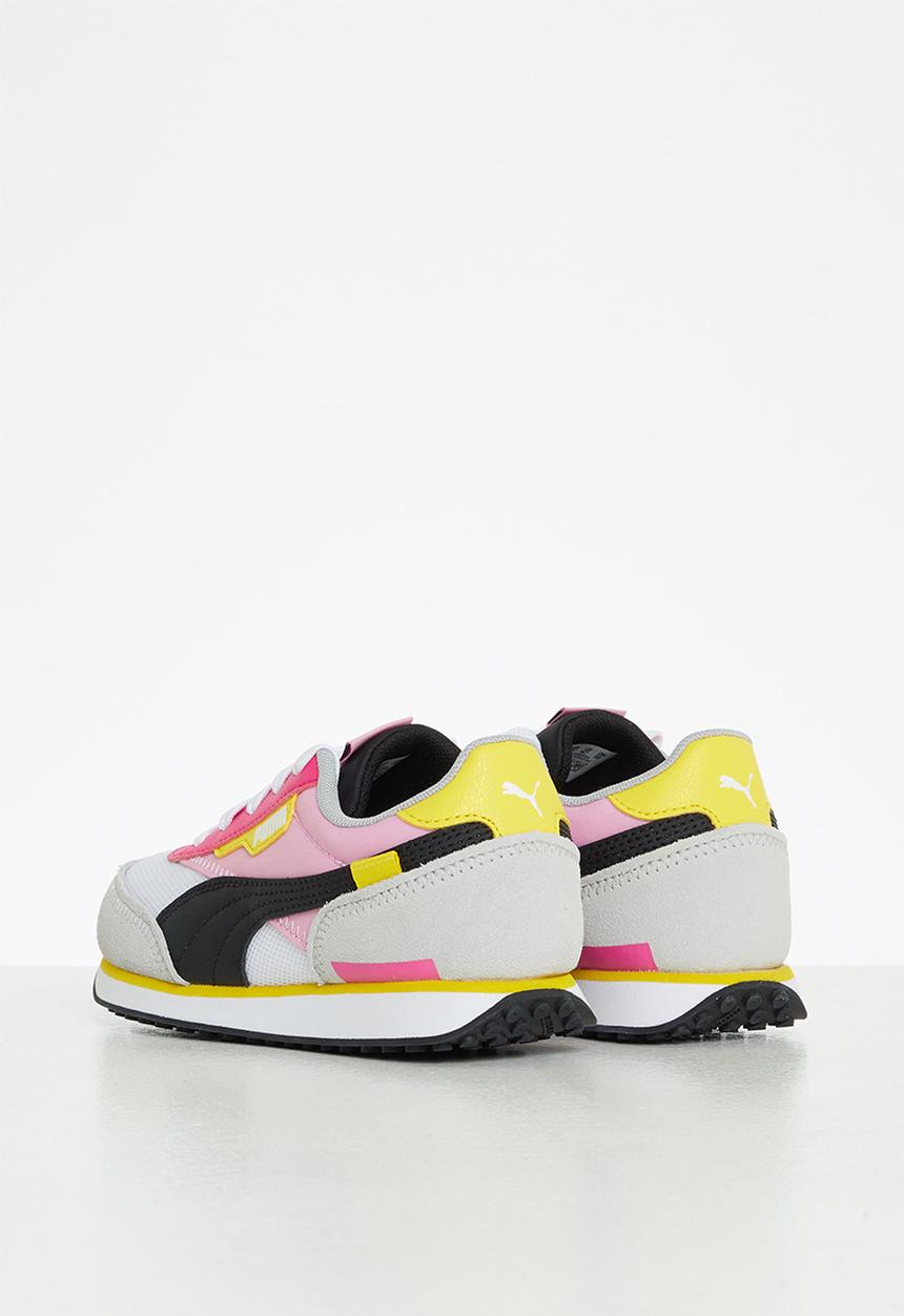 PUMA - Future rider splash ps -  white/prism pink