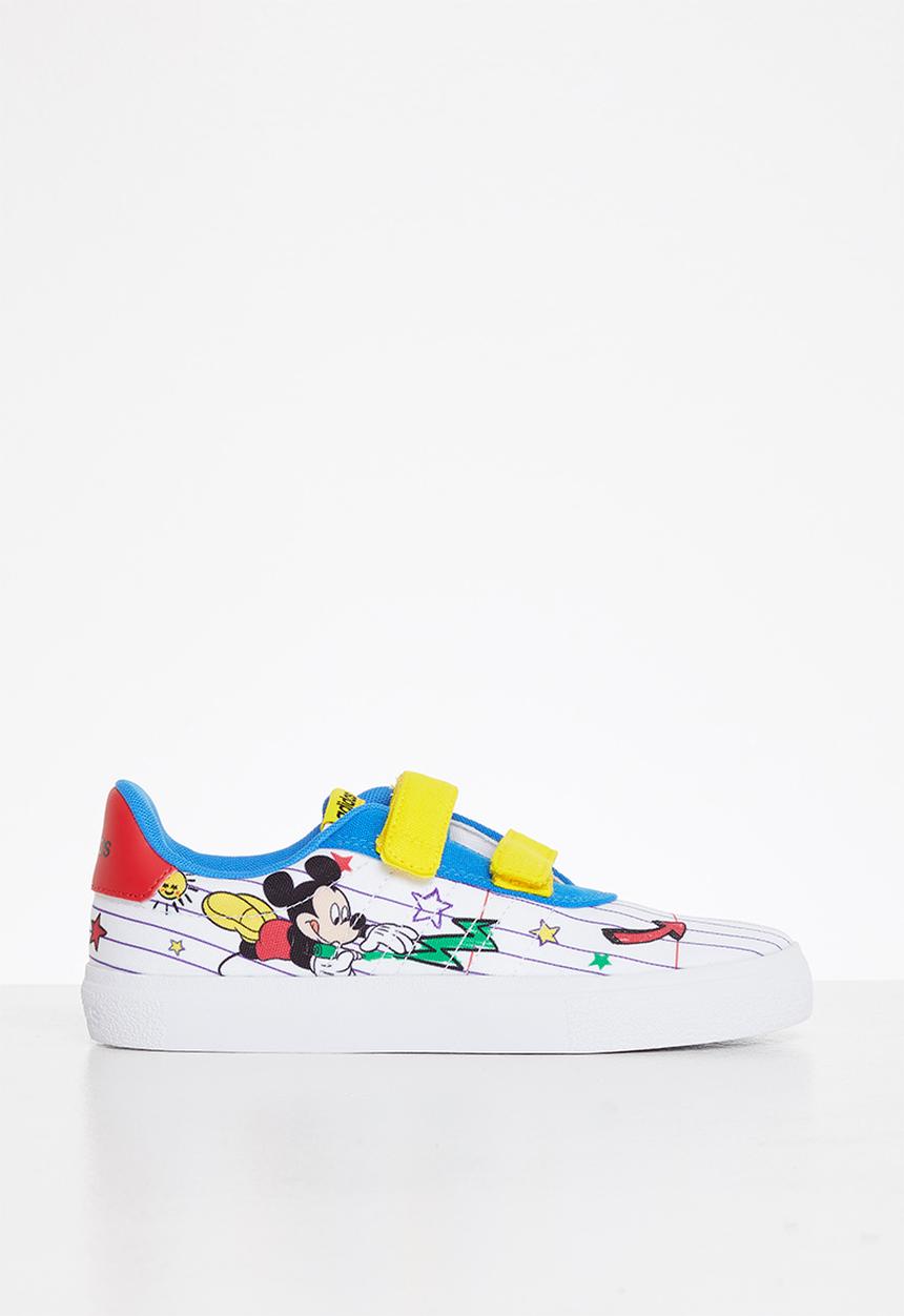 adidas Originals - Vulc raid3r mickey cf - cftwr white/yellow/bright blue
