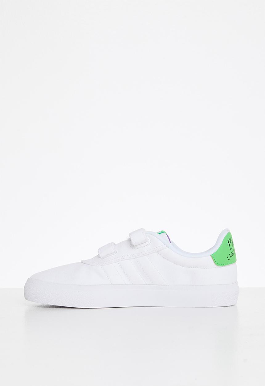 adidas Originals - Vulc raid3r buzz cf c - ftwr white/semi solar lime/active purple