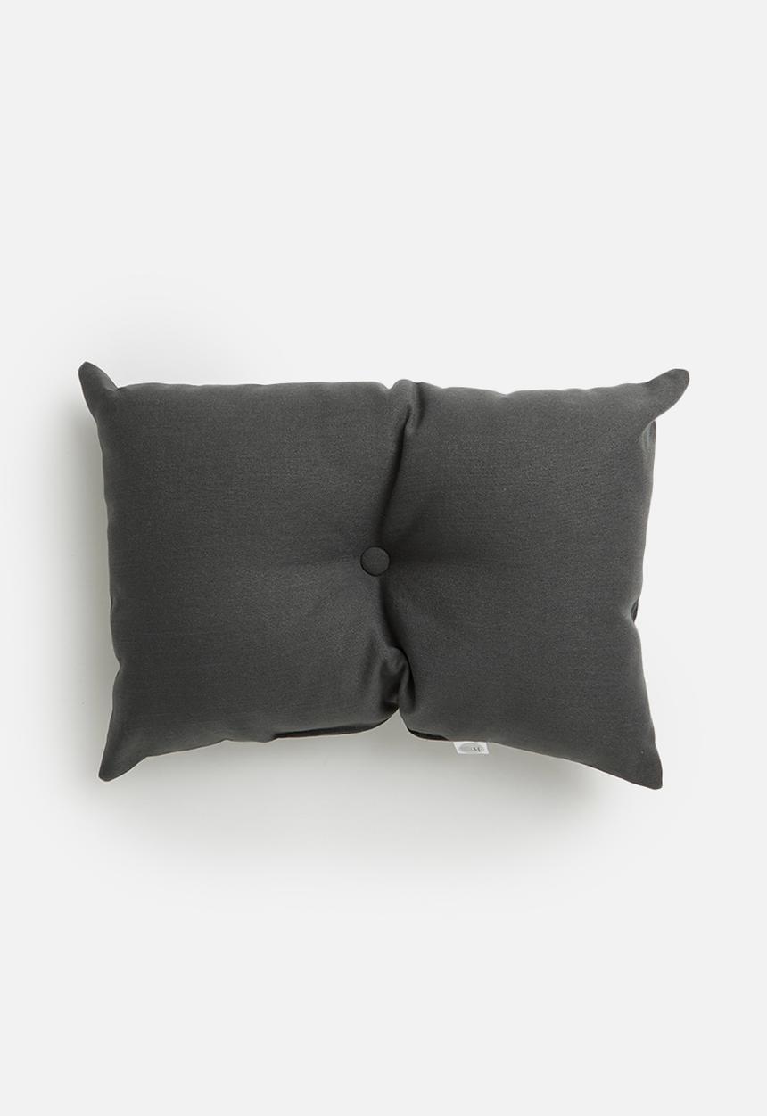 Sixth Floor - Zia blowfilled cushion - charcoal