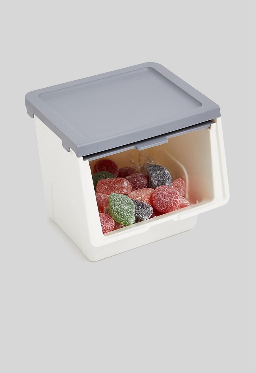 Litem - Roomax snack storage box - charcoal