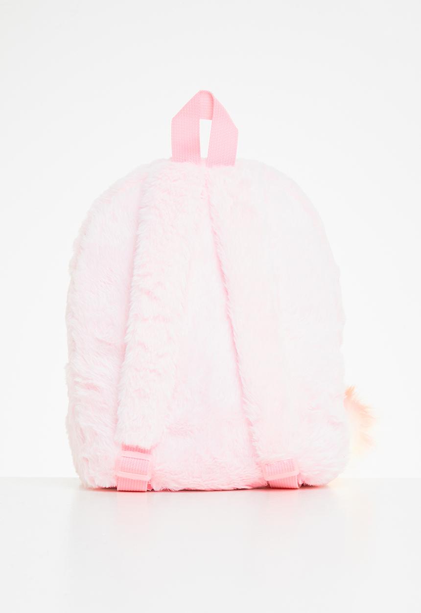 Pop Candy - Unicorn faux fur backpack - pink