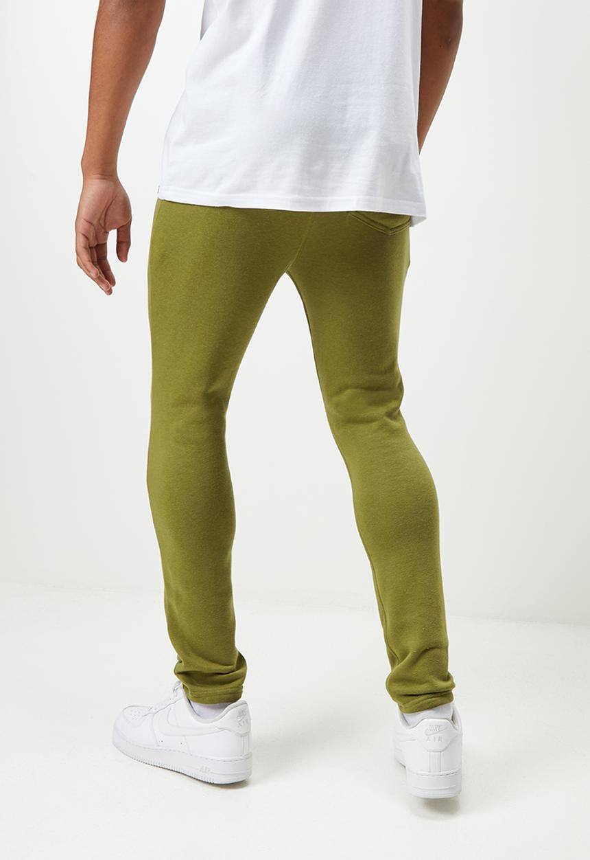 STYLE REPUBLIC - Skinny tapered sweatpant - khaki green