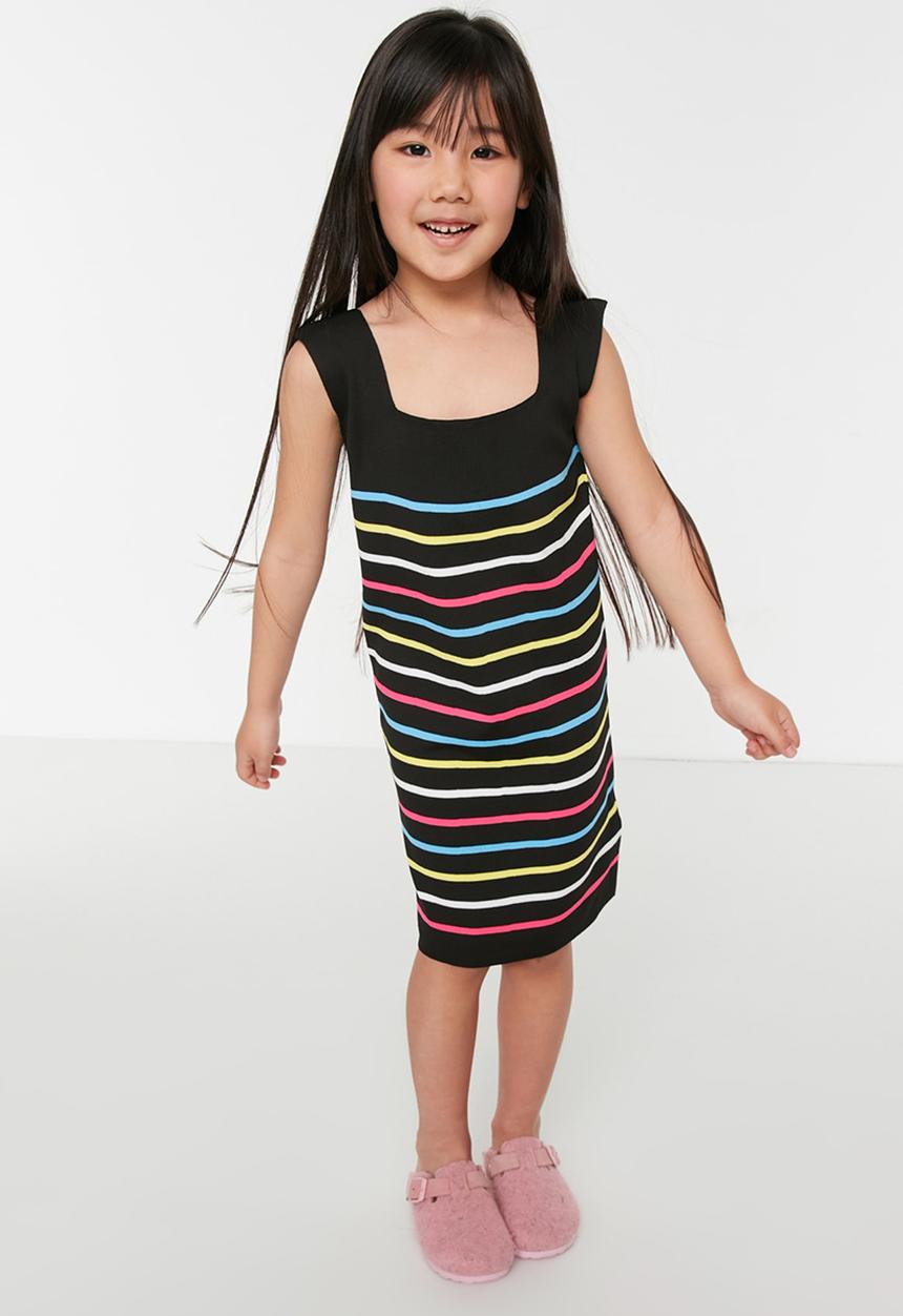 Trendyol - Sleeveless stripe dress - multi