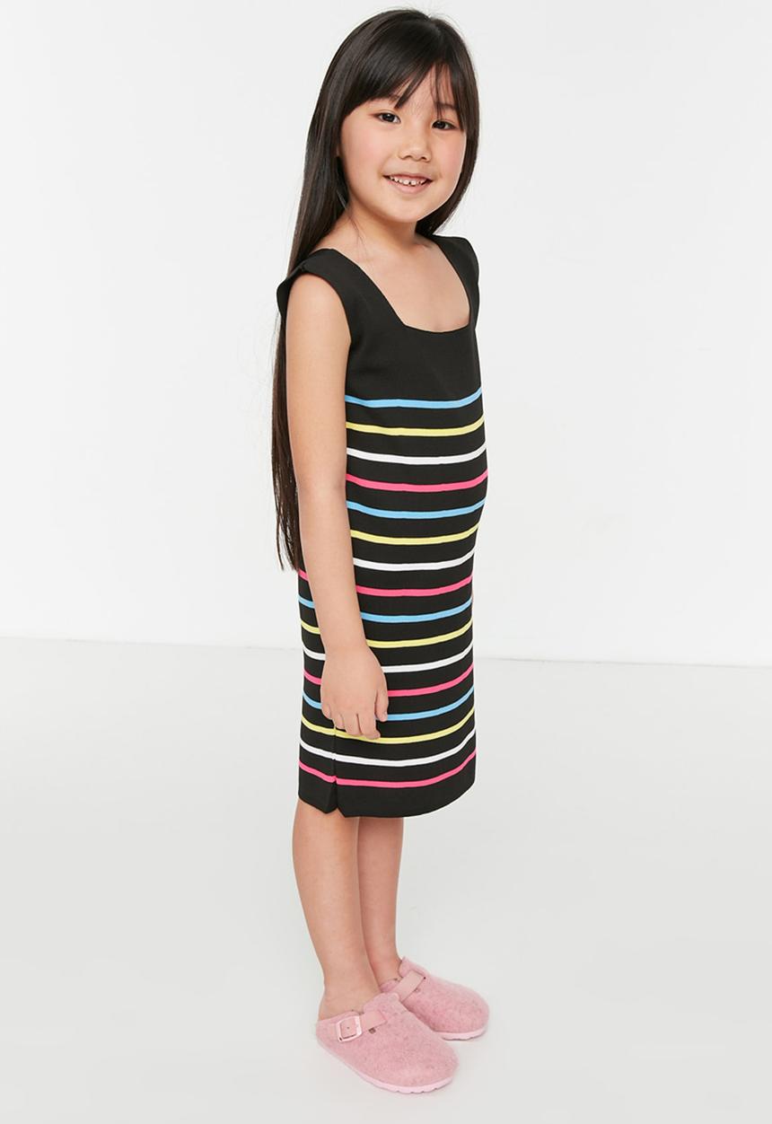 Trendyol - Sleeveless stripe dress - multi