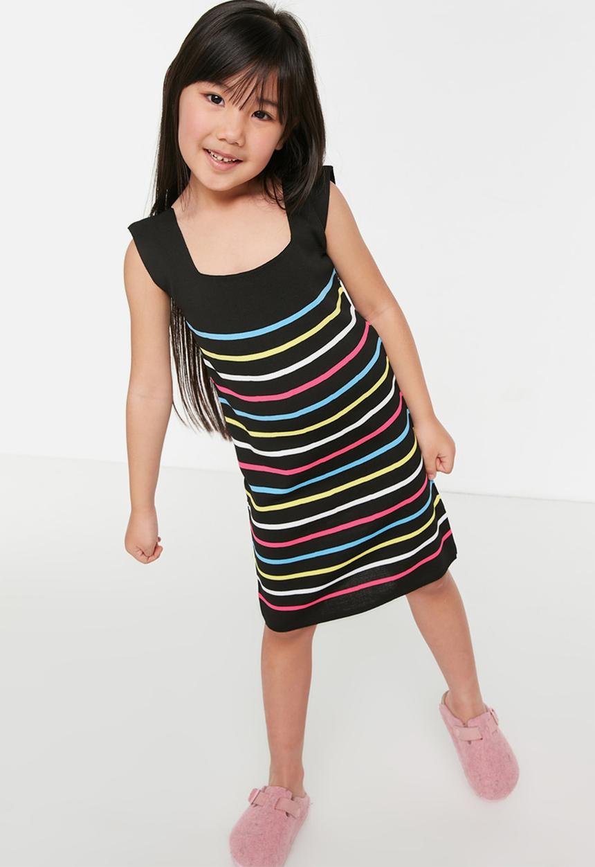 Trendyol - Sleeveless stripe dress - multi