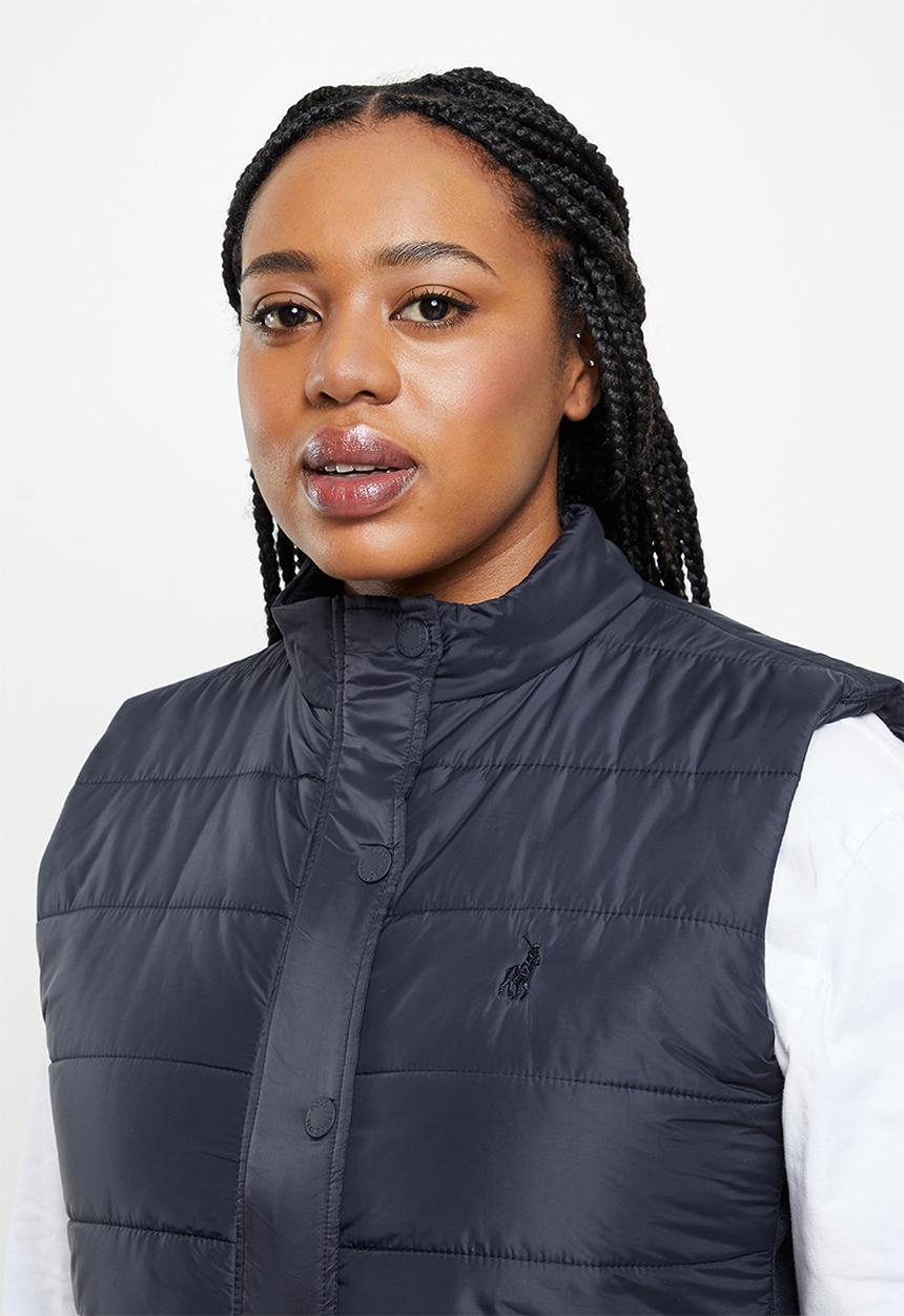 POLO - Plus woman puffer jacket - navy