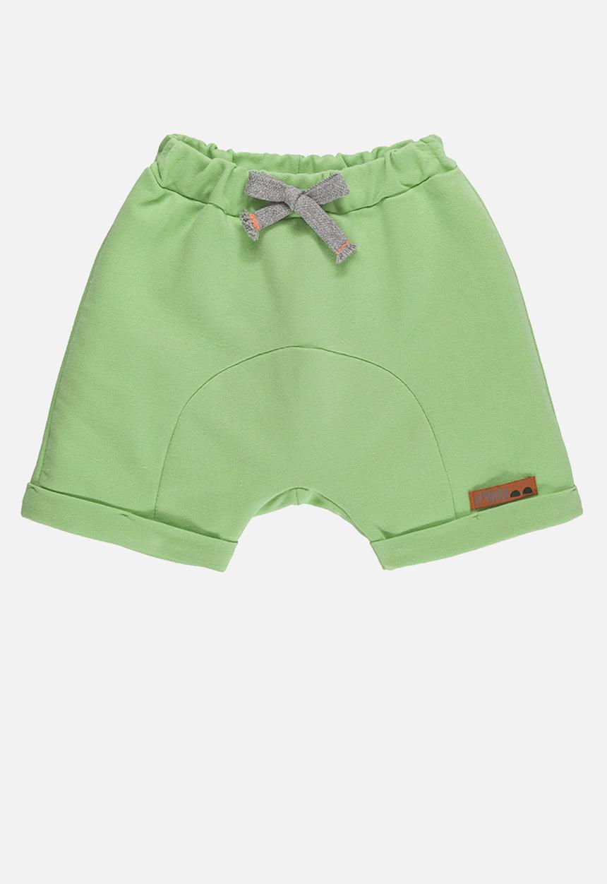 UP Baby - Tee & sweat bermuda - dark blue & green