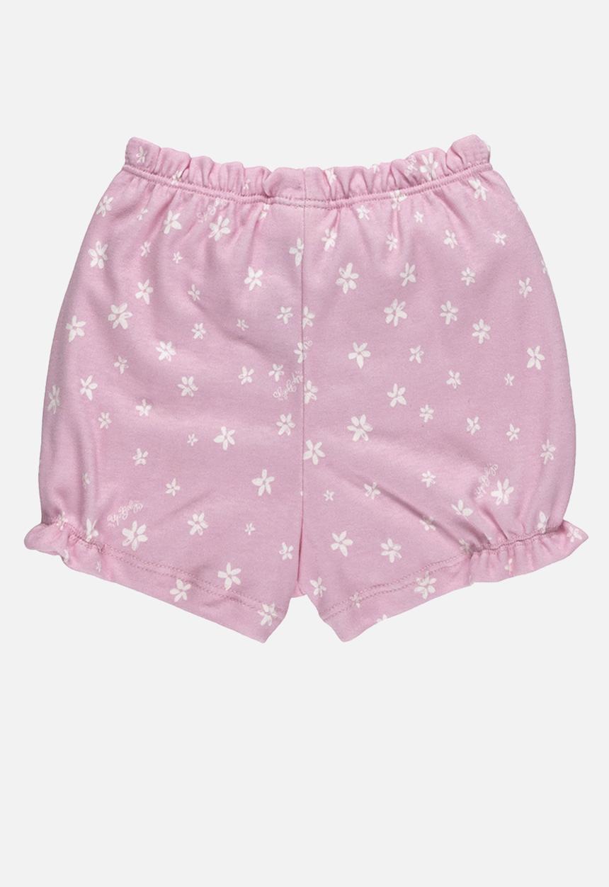 UP Baby - Bodysuit, shorts and headband - off white & pink