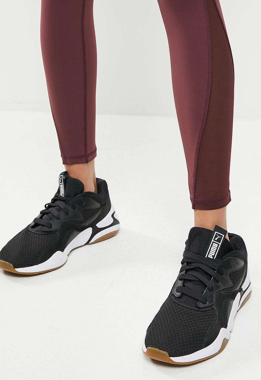 dailyfriday - Mesh insert active leggings - burgundy