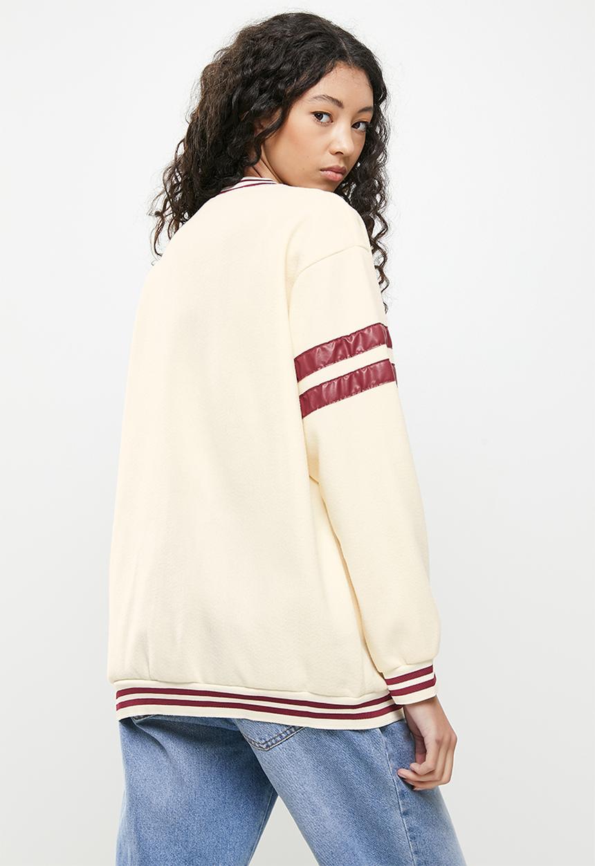 dailyfriday - College jacket - white