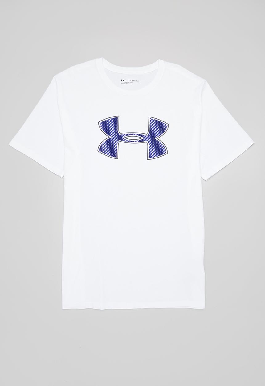 Under Armour - UA big logo tee  - white