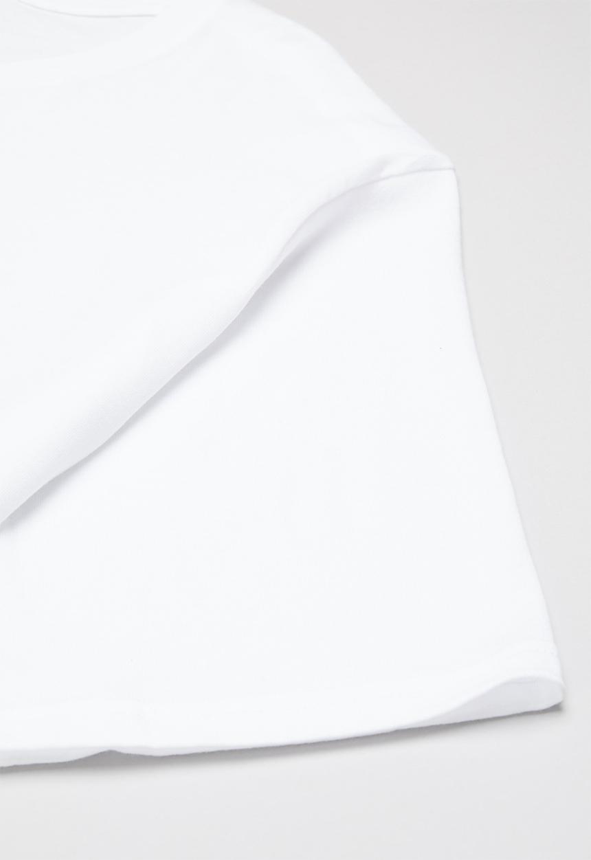 Under Armour - UA big logo tee  - white