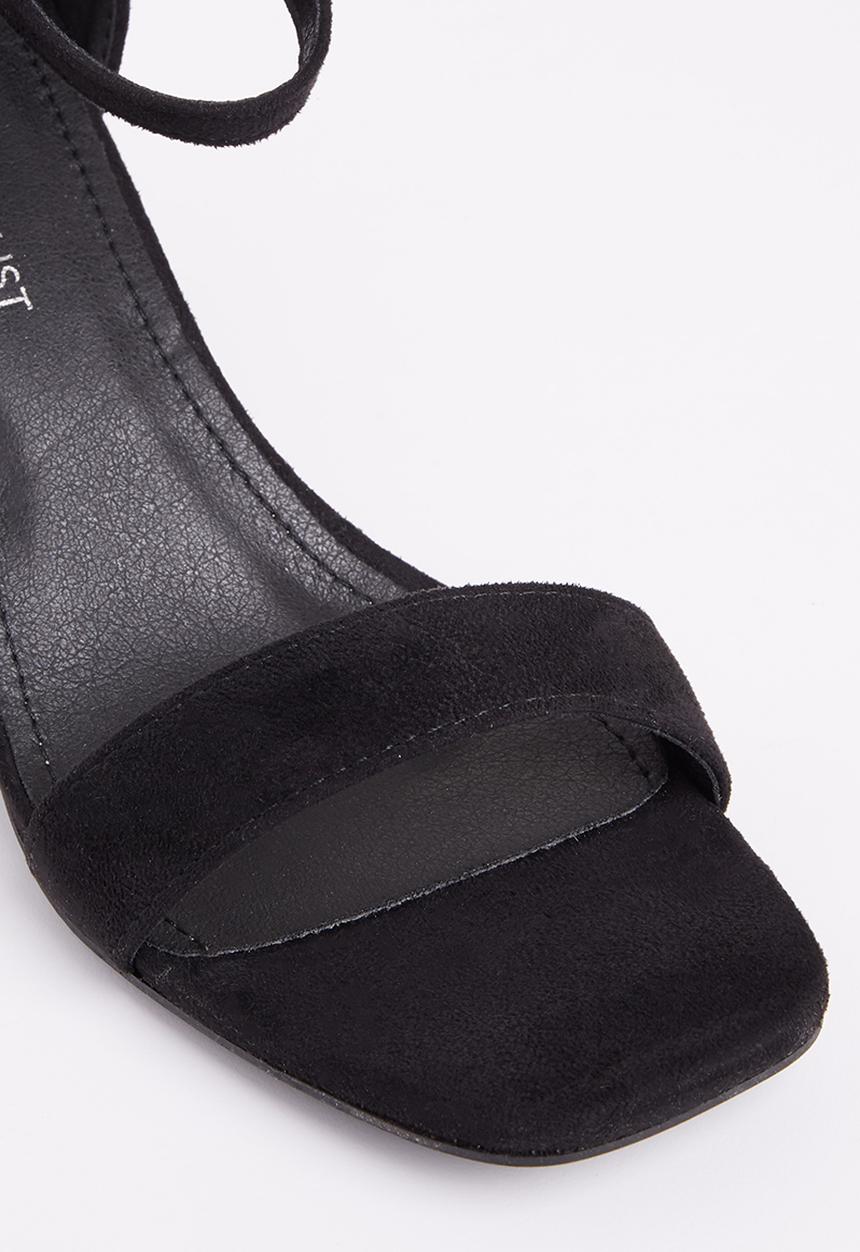 Superbalist - Carrie open block heel - black