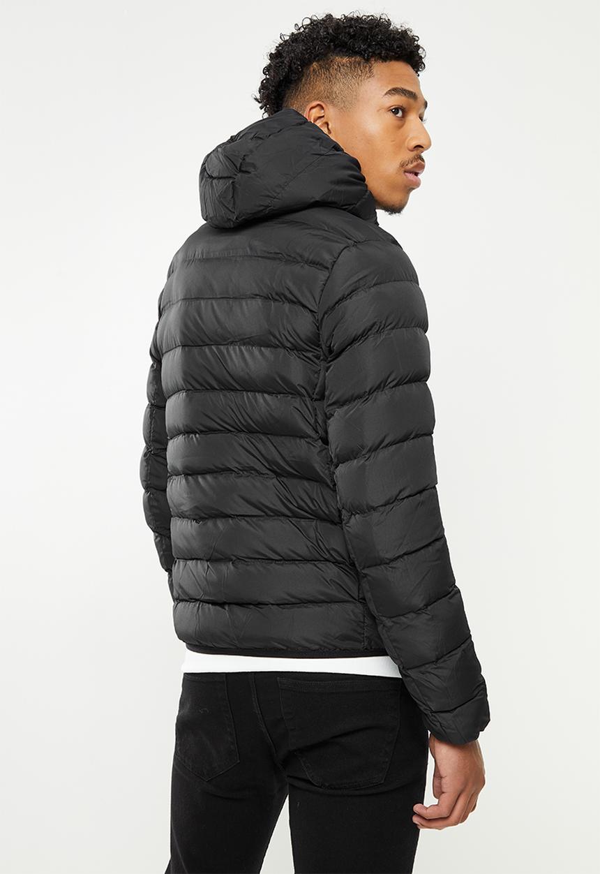 Brave Soul - Puffer jacket - black