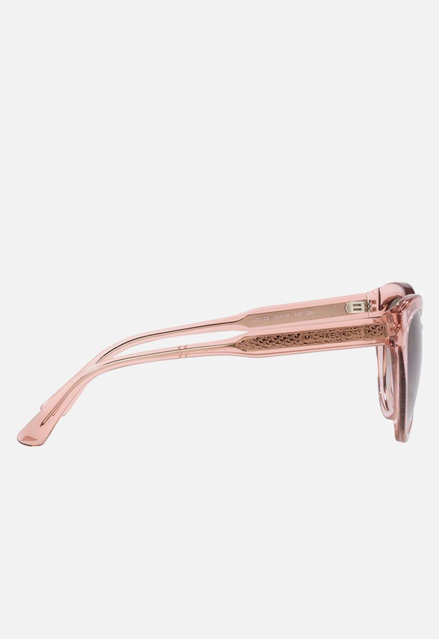 Michael Kors Eyewear - Makena cat eye sunglasses - transparent pink