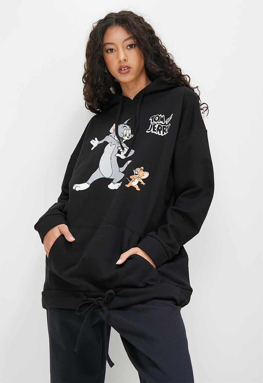 Blake - Co-ord oversized hoodie - black