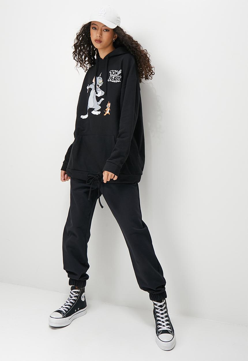 Blake - Co-ord oversized hoodie - black