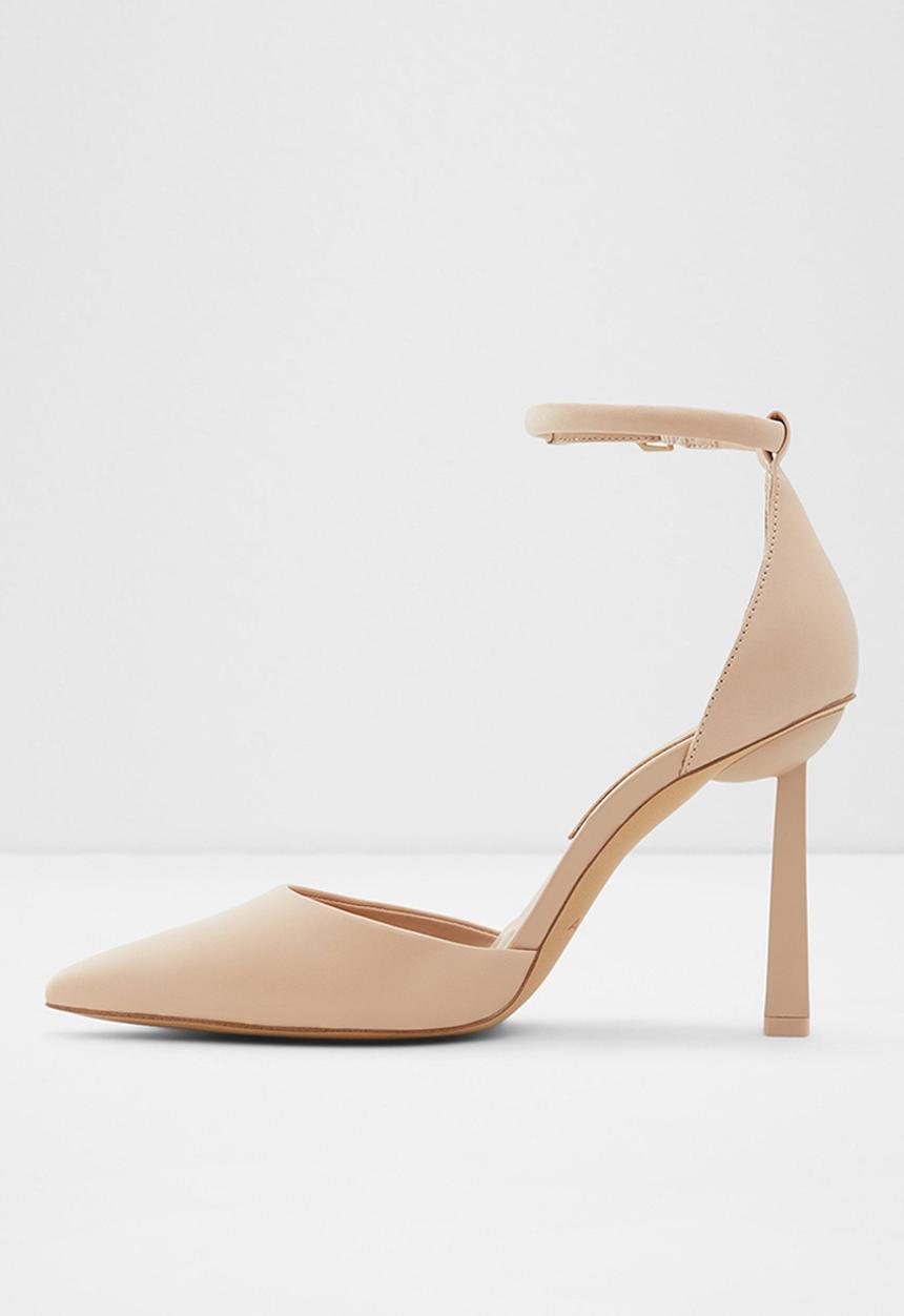 ALDO - Lilya leather heel - bone