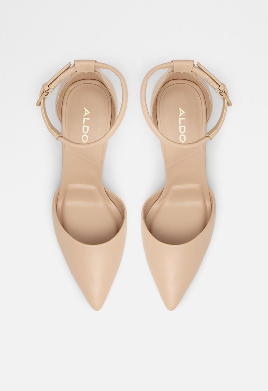 ALDO - Lilya leather heel - bone