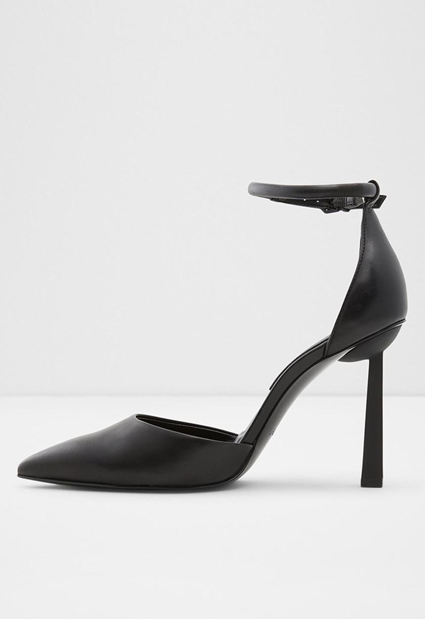 ALDO - Lilya leather heel - black