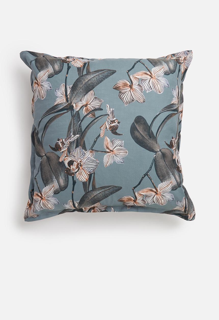 Grey Gardens - Orchid cushion cover - multi