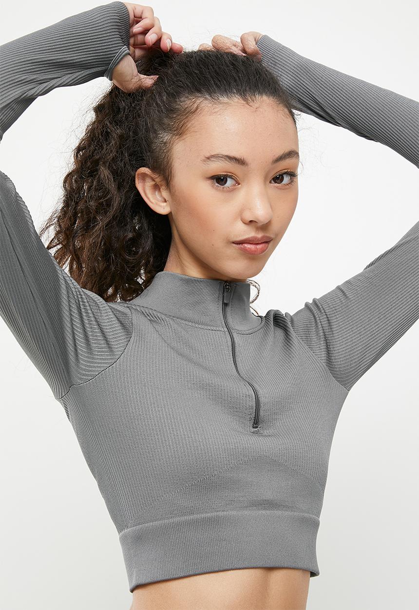 dailyfriday - Long sleeve active set - grey