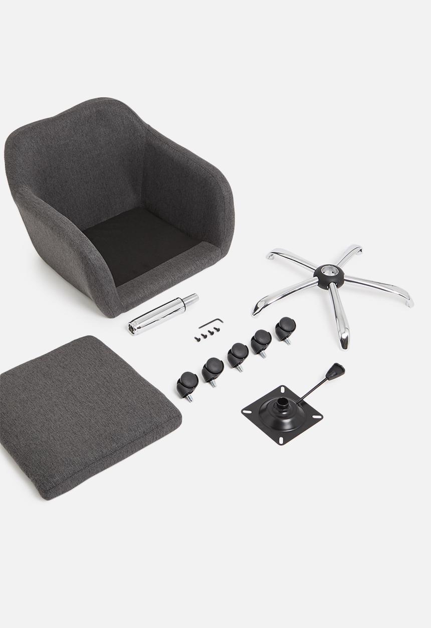 Sixth Floor - Cole office chair - grey