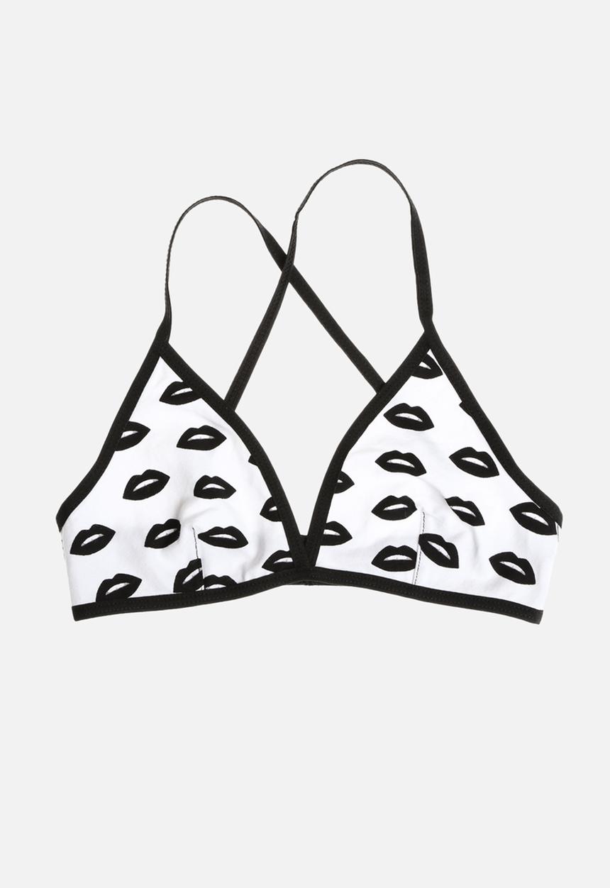 American Apparel - Cotton Spandex Jersey Cross-Back Bra