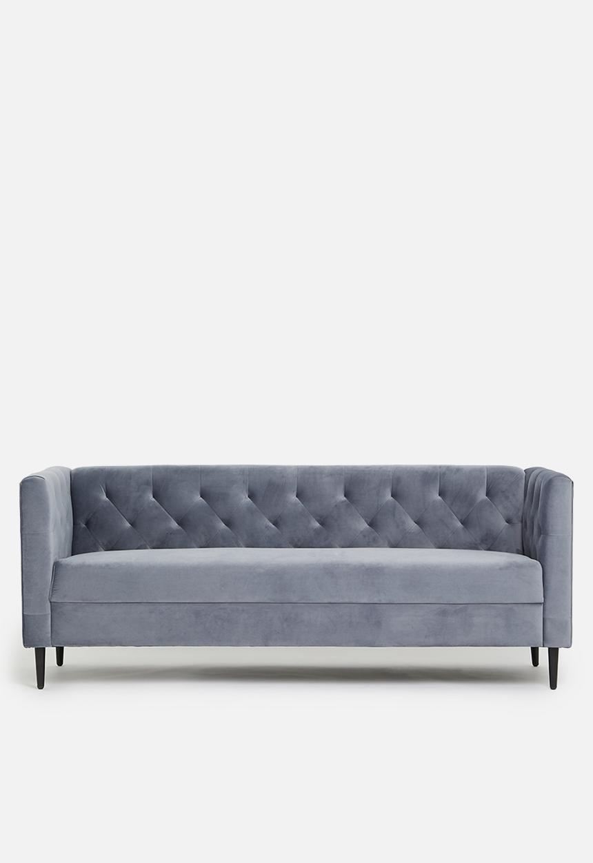 Sixth Floor - Penelope 3 seater - grey
