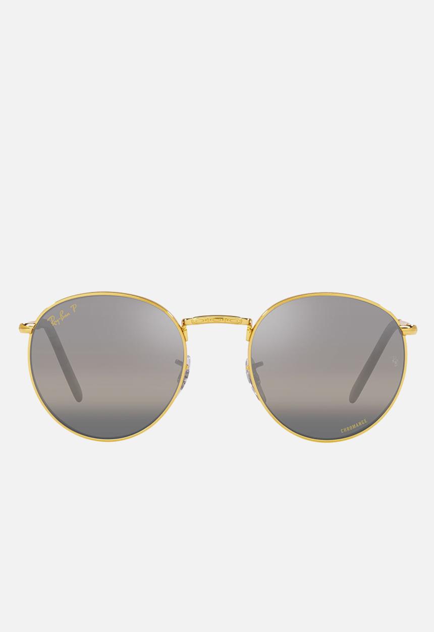 Ray-Ban - New round 50mm - polar clear gradient dark grey