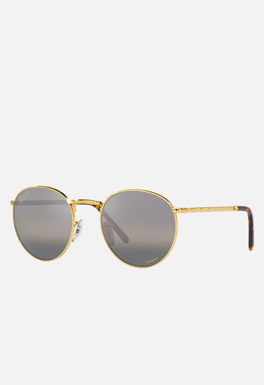 Ray-Ban - New round 50mm - polar clear gradient dark grey