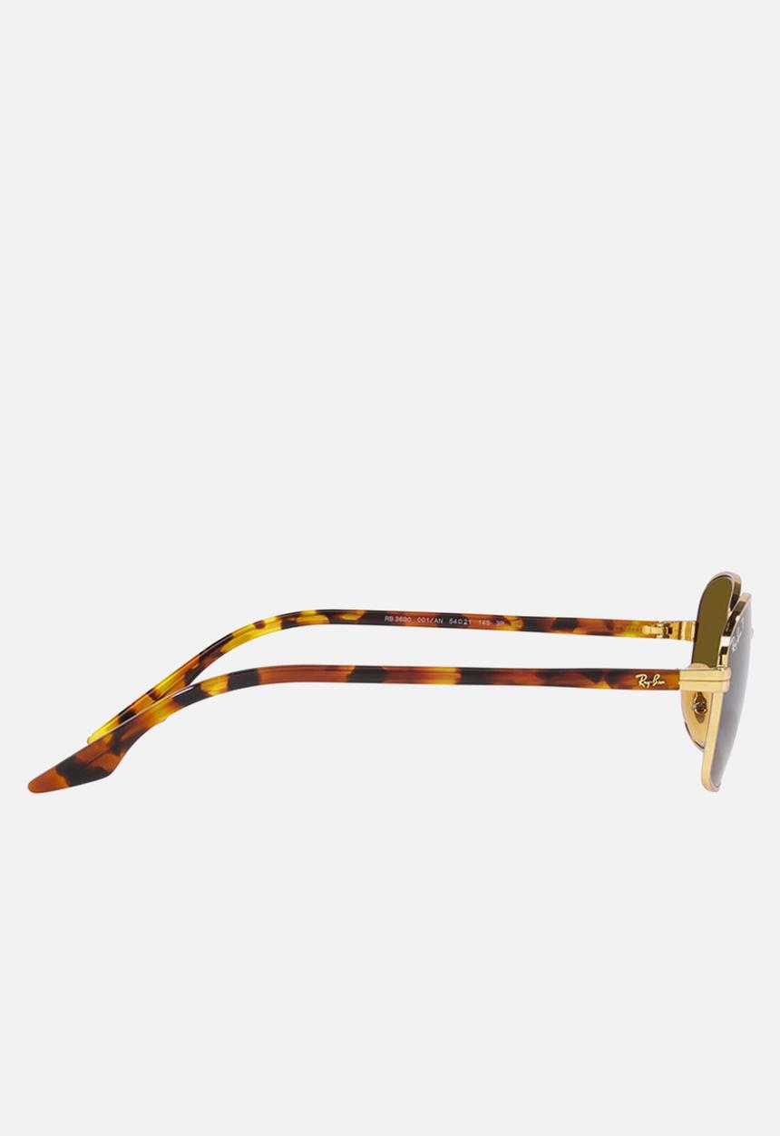 Ray-Ban - Rectangular frame 51mm - polar brown